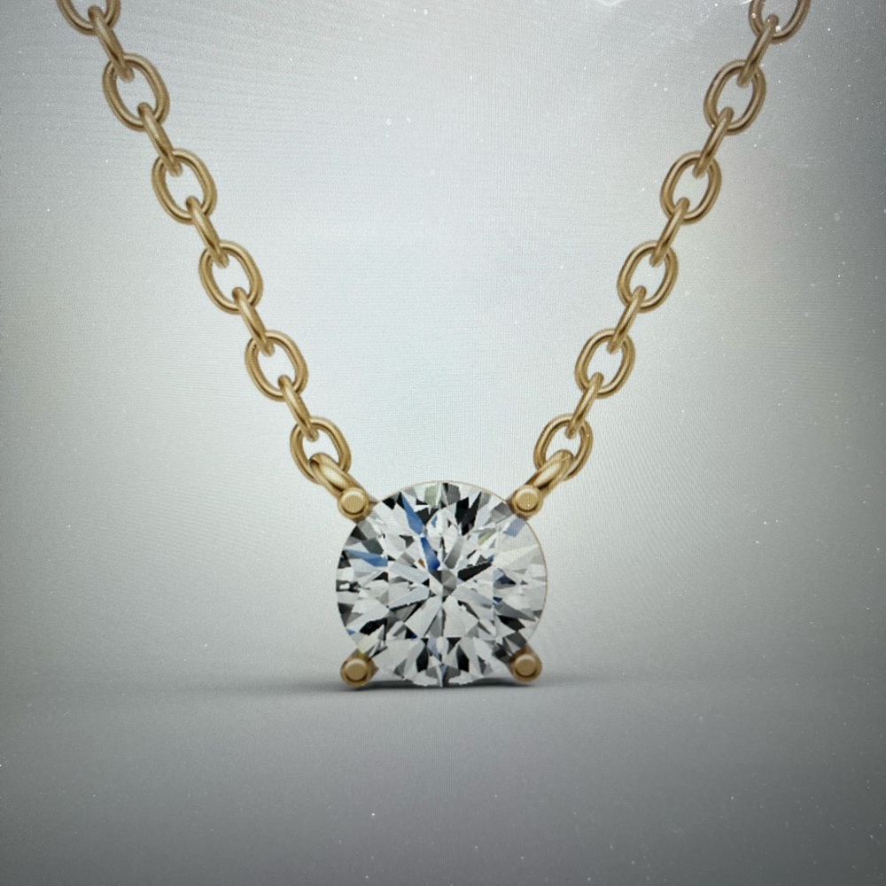 Elegant Gold and Diamond Necklace